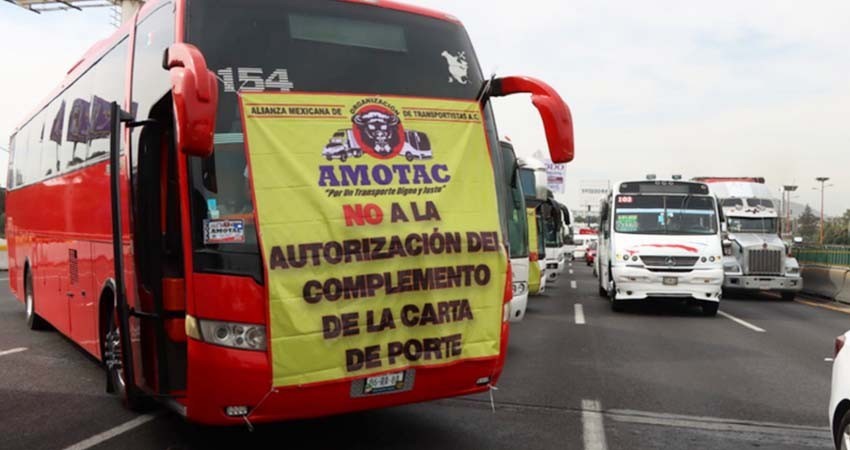 Transportistas protestan en carreteras del país; demandan más seguridad