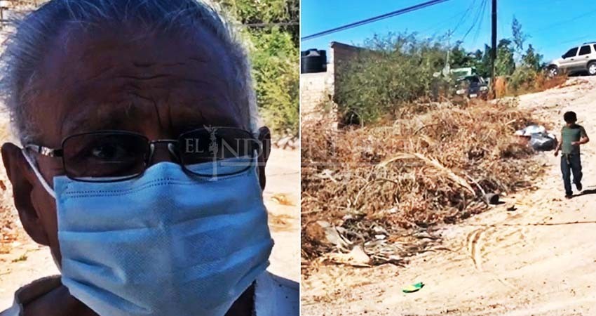 Vecino de la colonia centro cansado de llamar a Servicios Públicos: “Hay basura desde Olaf”