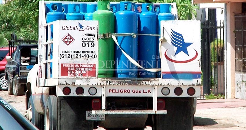 Registra BCS un ligero descenso en costos del Gas LP