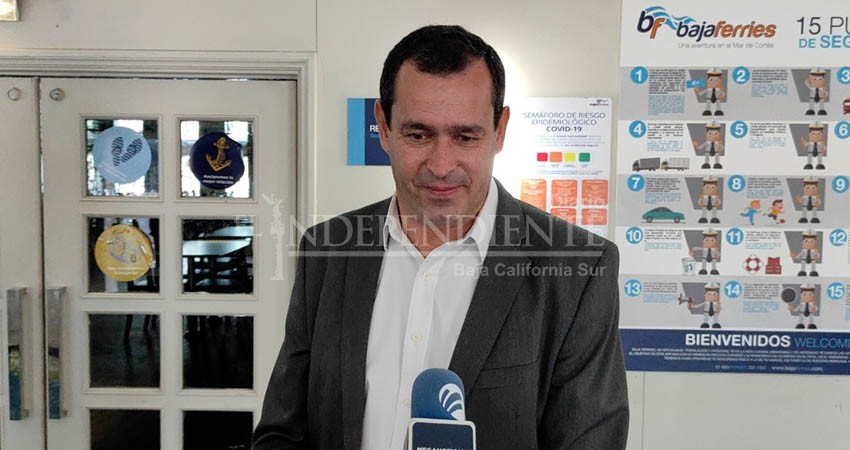 Embarcaciones de Baja Ferries, preparadas contra incendios