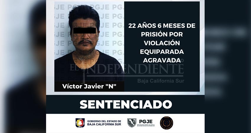 Obtiene PGJE justicia para víctima de violación agravada, otorgan jueces más de 22 años de prisión para culpable