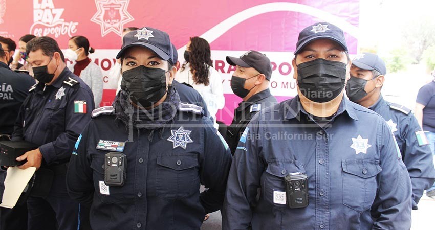 30 policías de La Paz utilizan cámara corporal; ciudadanos pueden quejarse