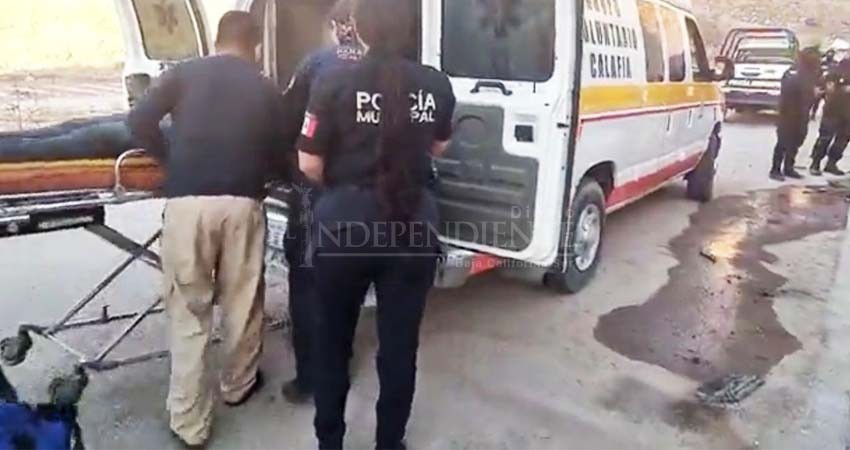 Navajean a un hombre en presunta riña en Valle del Mezquite