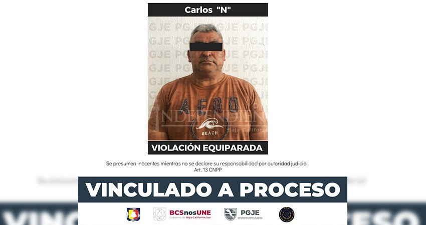 Queda en prisión preventiva Carlos “N” por violación equiparada agravada