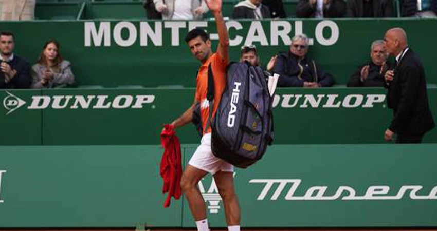 Debut y despedida para Djokovic en Montecarlo