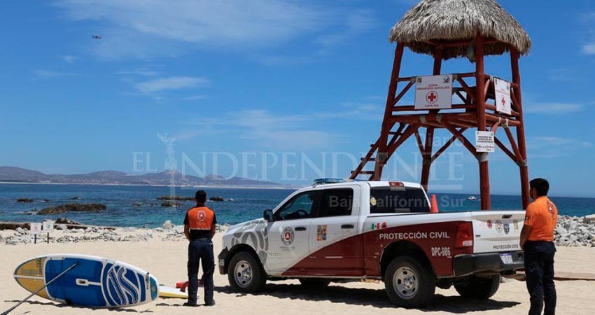 Por Operativo Semana Santa Segura 2022, mantienen guardias y vigilancia en carretera y playas de Los Cabos