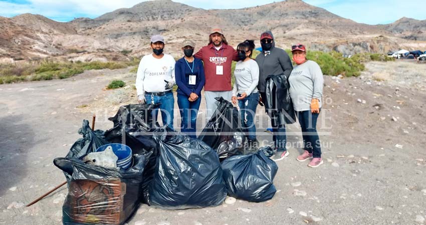 Recolecta Zofemat La Paz 18 toneladas de basura durante Semana Santa