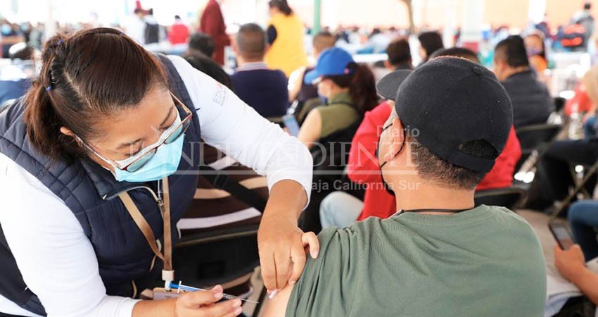 Autoridades refrendan llamado a vacunarse para que BCS preserve baja incidencia ante COVID-19