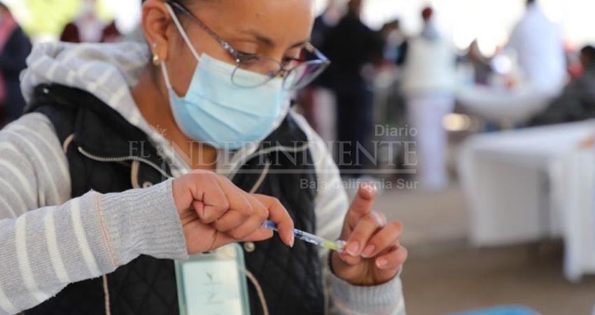 Confirma Bienestar en BCS  "segundo refuerzo" de vacuna contra covid-19