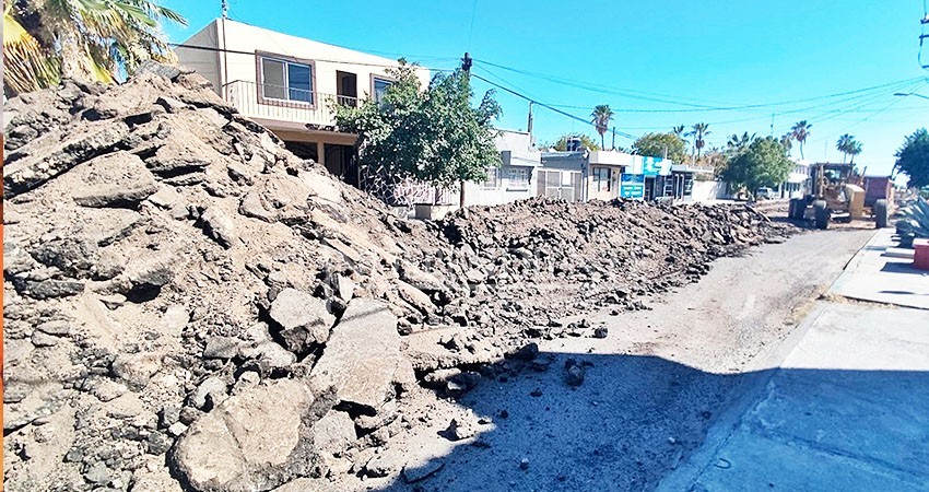 Estas son las calles que se pavimentarán en La Paz