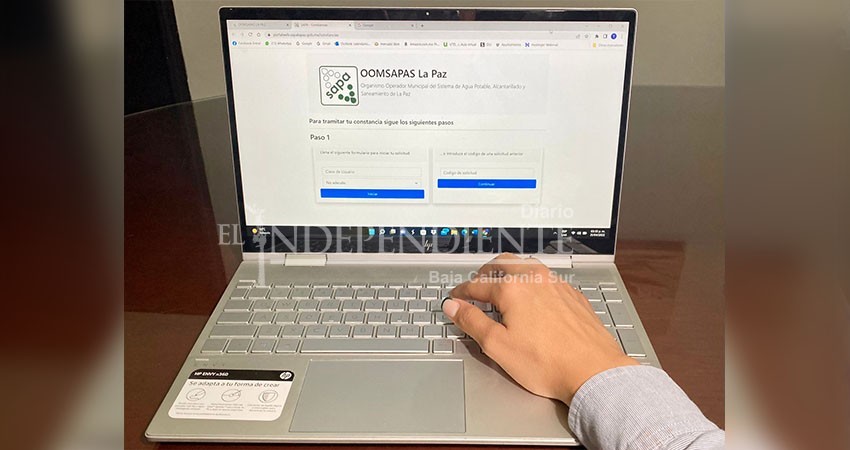 Ya se puede tramitar en línea la constancia de no adeudo de SAPA