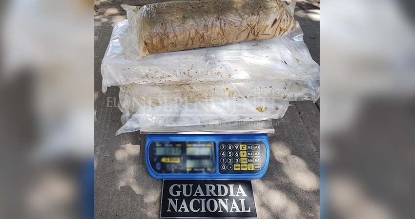 Interceptan en Sinaloa droga que venía para La Paz
