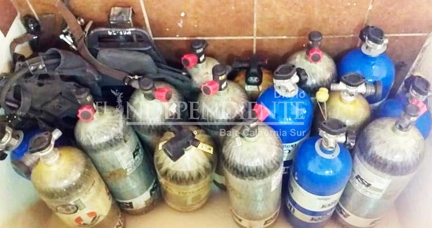 Roban equipo a Bomberos CSL; lo venden para servicios de buceo