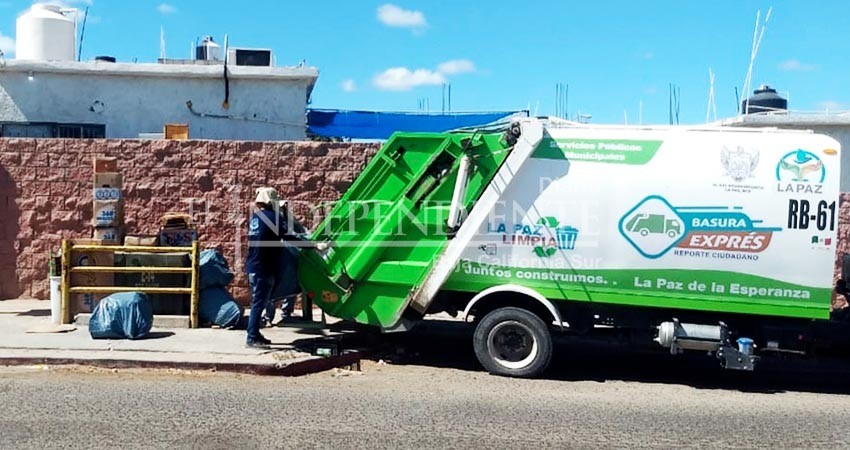 ¡Que no se te pase! Ya puedes saber cuándo pasan por la basura con la APP La Paz