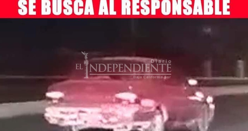 Buscan a causantes de accidente que dejó una lesionada grave