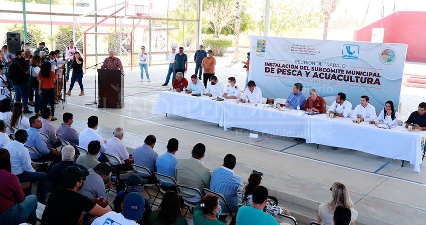 Instalan subcomité de pesca y acuacultura en Cabo del Este