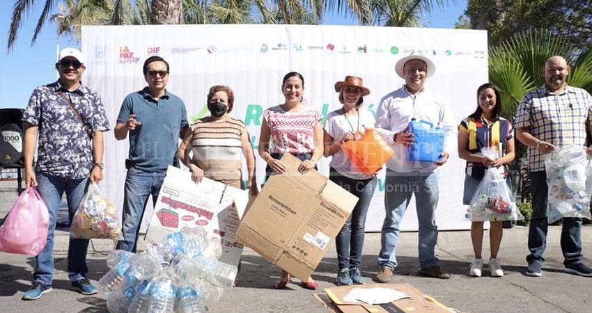 Dan inicio al programa del “Reciclatón La Paz 2022”