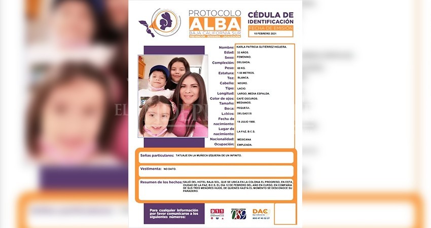 A 15 meses de su desaparición, “encuentran” a mujer y sus tres hijos