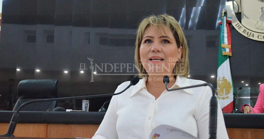 Se pronuncia la diputada Marbella González Díaz para que se realice el Parlamento de Mujeres de BCS