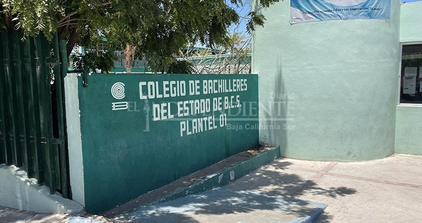 Tras culminar paro de labores, hoy regresan a clases en los COBACH de BCS