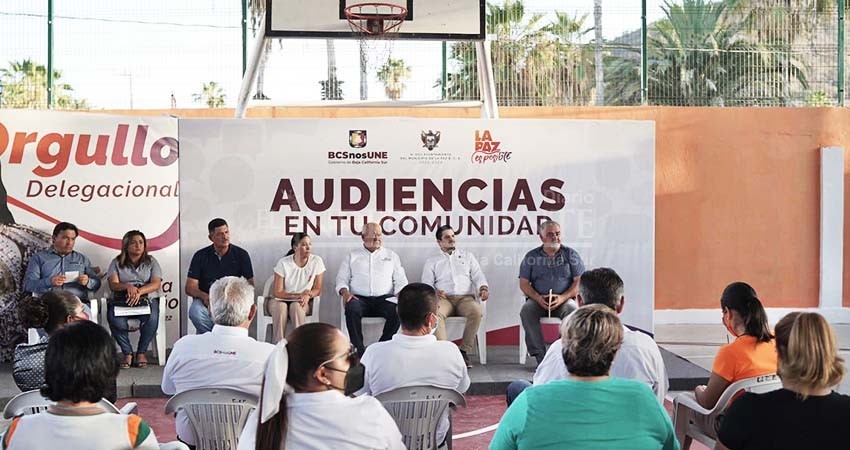 Seguirá atendiendo el Ayuntamiento de La Paz las peticiones en las comunidades