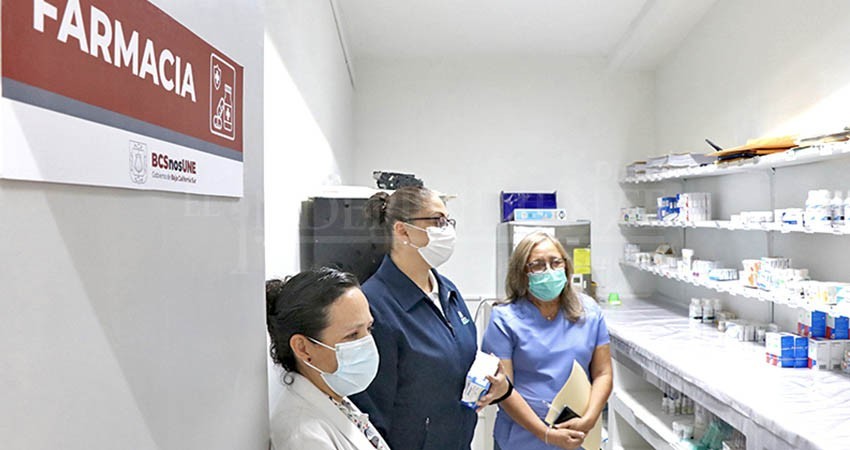 Eleva gobierno de BCS porcentaje de abasto en unidades médicas