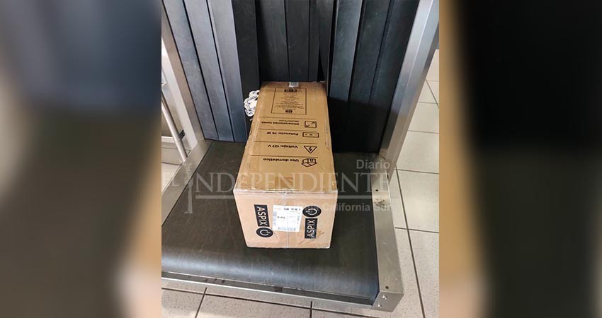 Aseguran Marina y Policía Estatal paquete conteniendo sustancias ilícitas