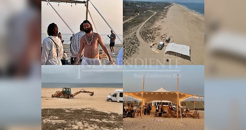 “Aquí no es Tulum”, todosanteños revientan fiesta clandestina en zona federal de playa