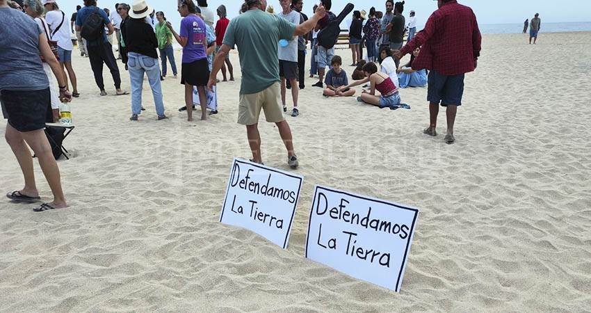 Empresa “Tekio” que invadió duna costera en Todos Santos no tenía permisos ni federales ni municipales