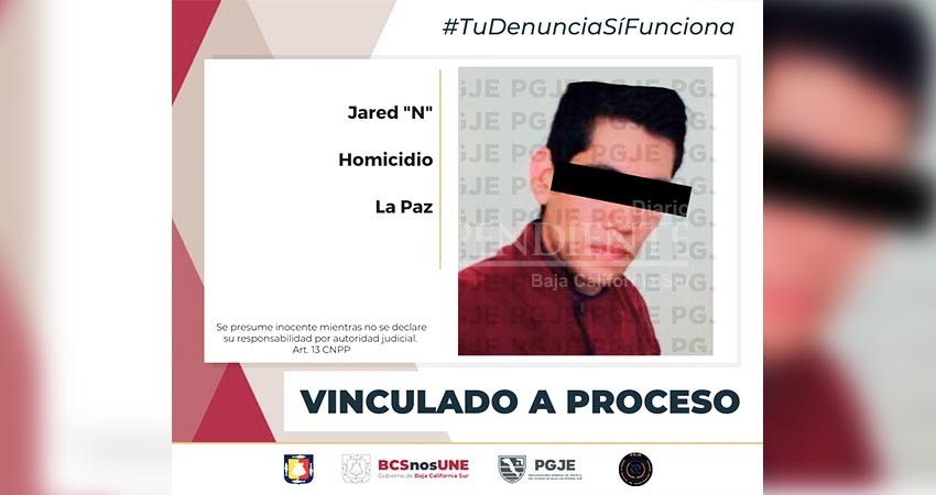 Jared “N” queda en prisión por su relación en homicidio de un profesor en La Paz