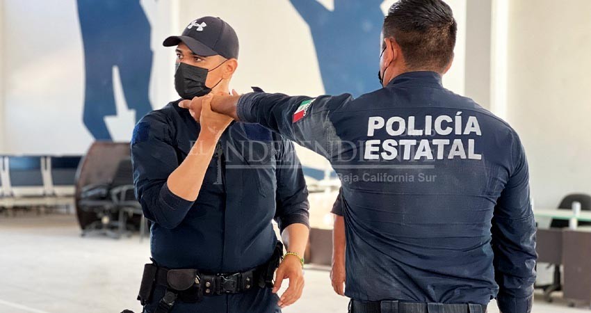 Brindan capacitación a policías estatales