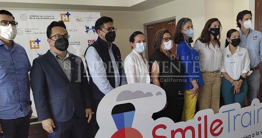 Smile Train y asociaciones trabajarán para combatir el labio leporino y paladar hendido en BCS