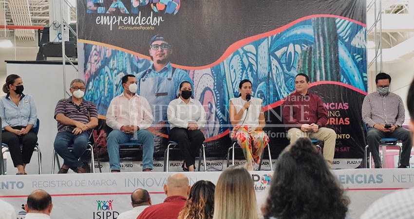 Inaugura Alcaldesa de La Paz la “Expo Emprenderos 2022”