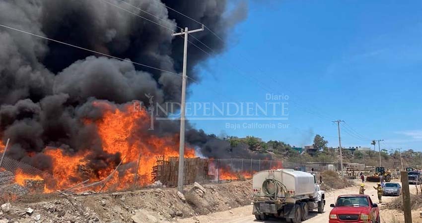 Empresa recicladora deberá asumir responsabilidad por incendio en CSL