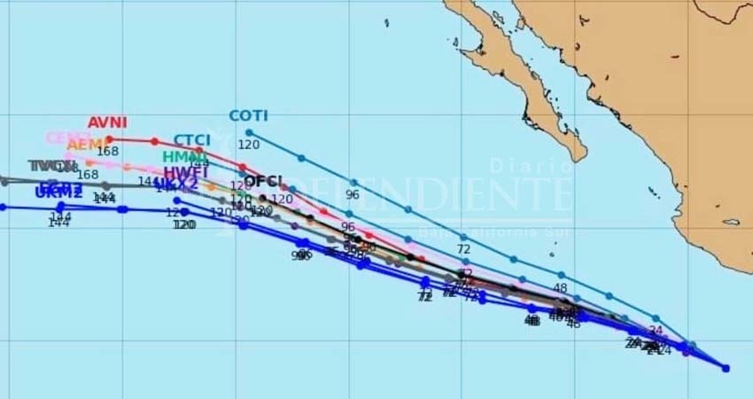 Huracán Estelle dejará lluvias en Cabo San Lucas