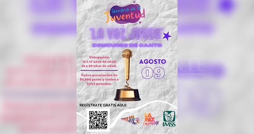 Invitan a participar en el “Concurso de Canto Juvenil 2022” en La Paz
