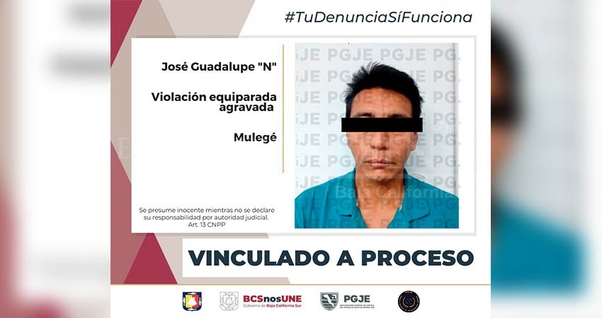 Queda en prisión preventiva Guadalupe “N” por violación equiparada agravada