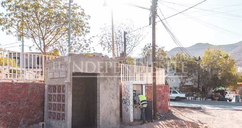 Realiza OOMSAPAS La Paz obra que mejorará el servicio de agua en la colonia Agustín Olachea