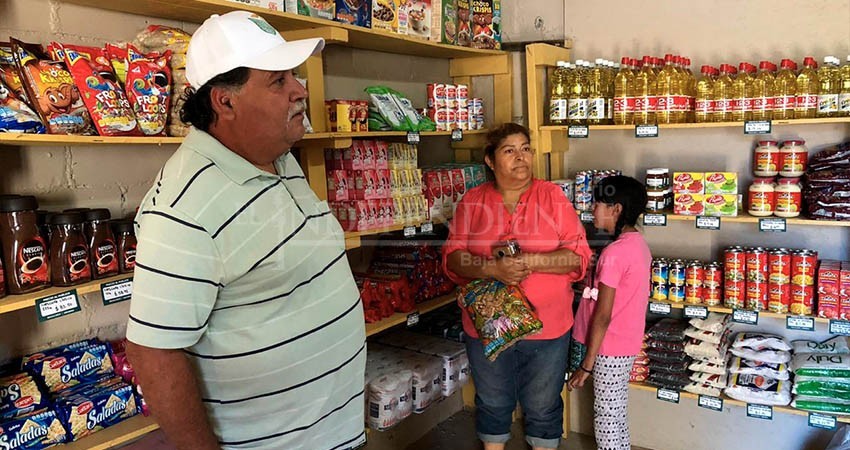 En mes y medio inauguraron en BCS 5 tiendas de apoyo Segalmex