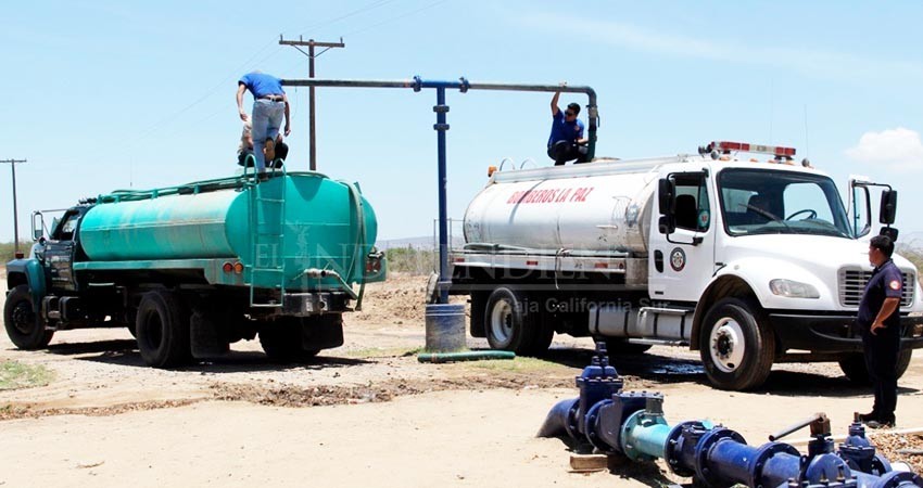 Supervisará Coepris pozos que abastecen de agua a las pipas en La Paz
