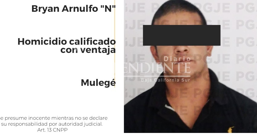 Vinculan  a proceso a imputado por homicidio calificado con ventaja en Guerrero Negro