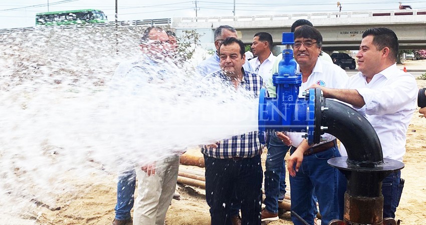 Suministrarán más de 35 LPS a la red hidráulica de agua potable con el pozo 4 Bis de CSL