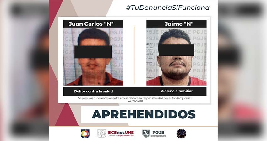 Captura personal de la PGJE a dos imputados por diversos delitos