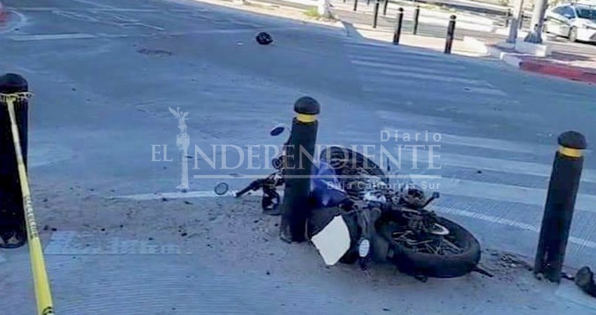 Policía pierde una pierna tras accidente automovilístico en La Paz