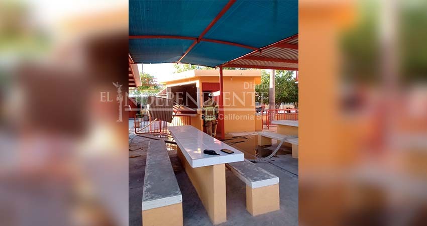 A punto de una tragedia en escuela primaria de Comondú