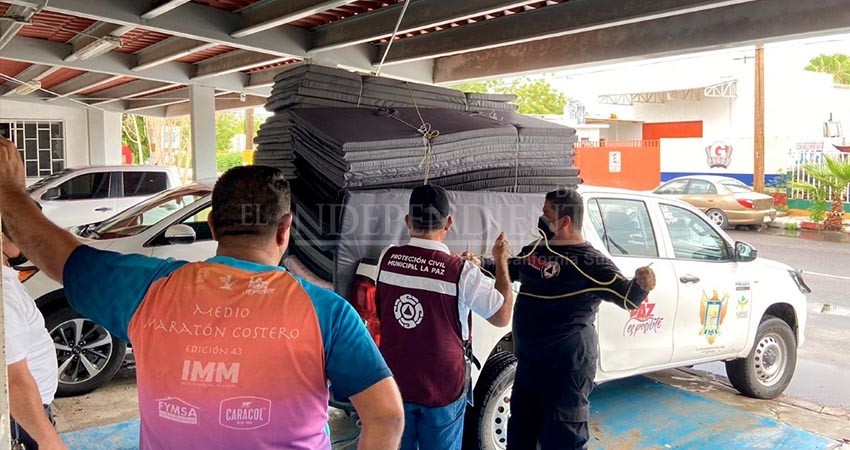Se prepara DIF La Paz para la contingencia climática