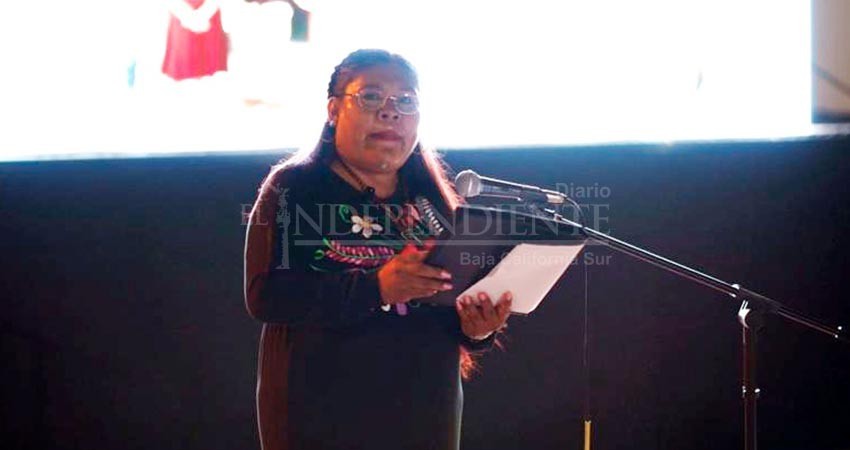 Acciones para alcanzar condiciones de igualdad de la población indígena: Eufrocina López en su primer informe