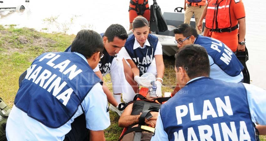 SEMAR envió elementos de la Unidad Naval de Protección Civil a BCS