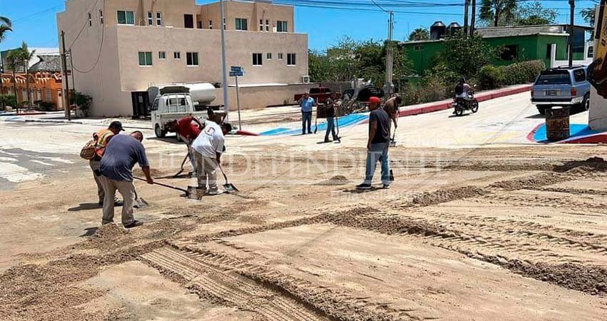 Inició limpieza y rehabilitación de calles en Los Cabos