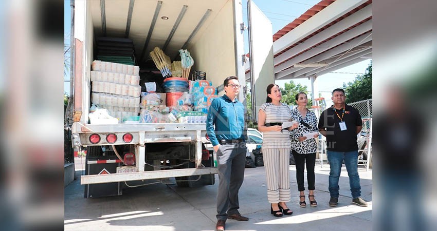 Envía DIF La Paz camión con ayuda a Mulegé